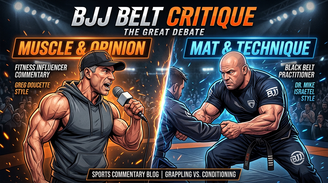Why Greg Doucette's Take on Mike Israetel's Jiu-Jitsu Does Not Land