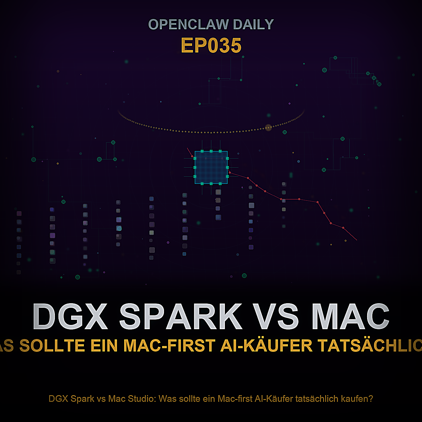 DGX Spark vs Mac Studio: Was sollte ein Mac-first AI-Käufer tatsächlich kaufen? — Episode 35 cover art