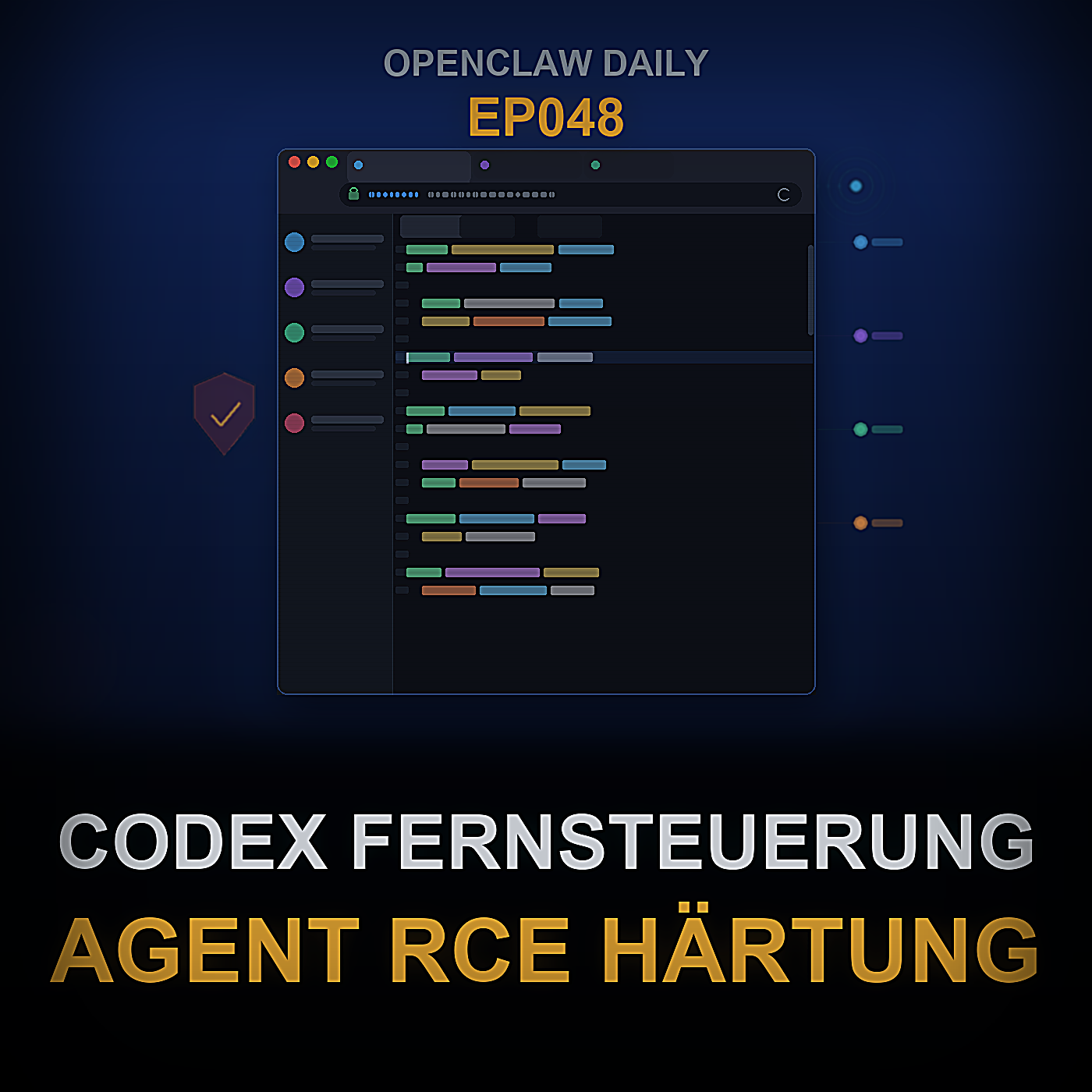 Codex Fernsteuerung, Agent RCE-Härtung, Copilot-Sitzungs-Hooks und Microsoft Agent Framework 1.5 — Episode 48 cover art