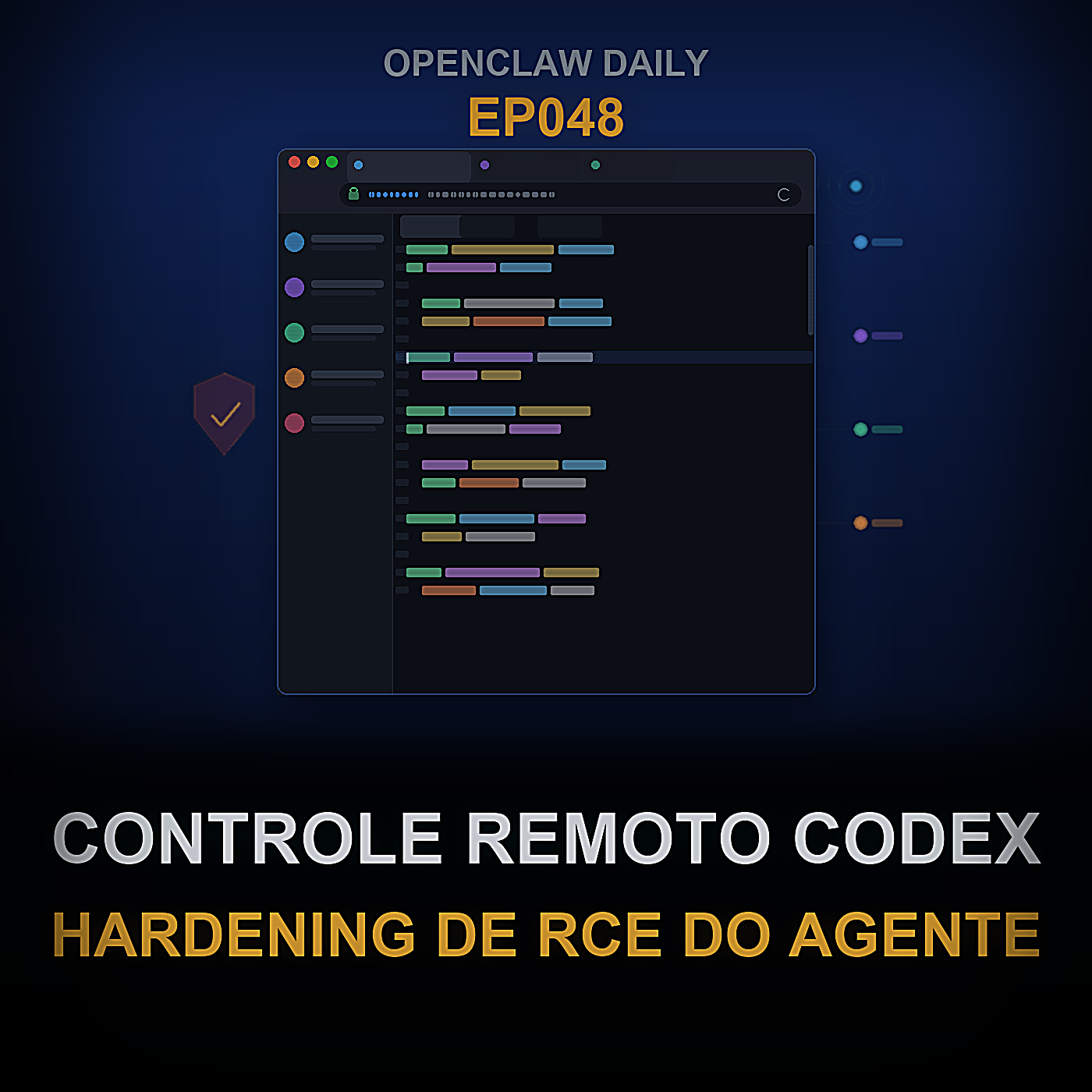 Controle Remoto do Codex, Fortalecimento de RCE do Agente, Ganchos de Sessão do Copilot e Microsoft Agent Framework 1.5 — Episode 48 cover art