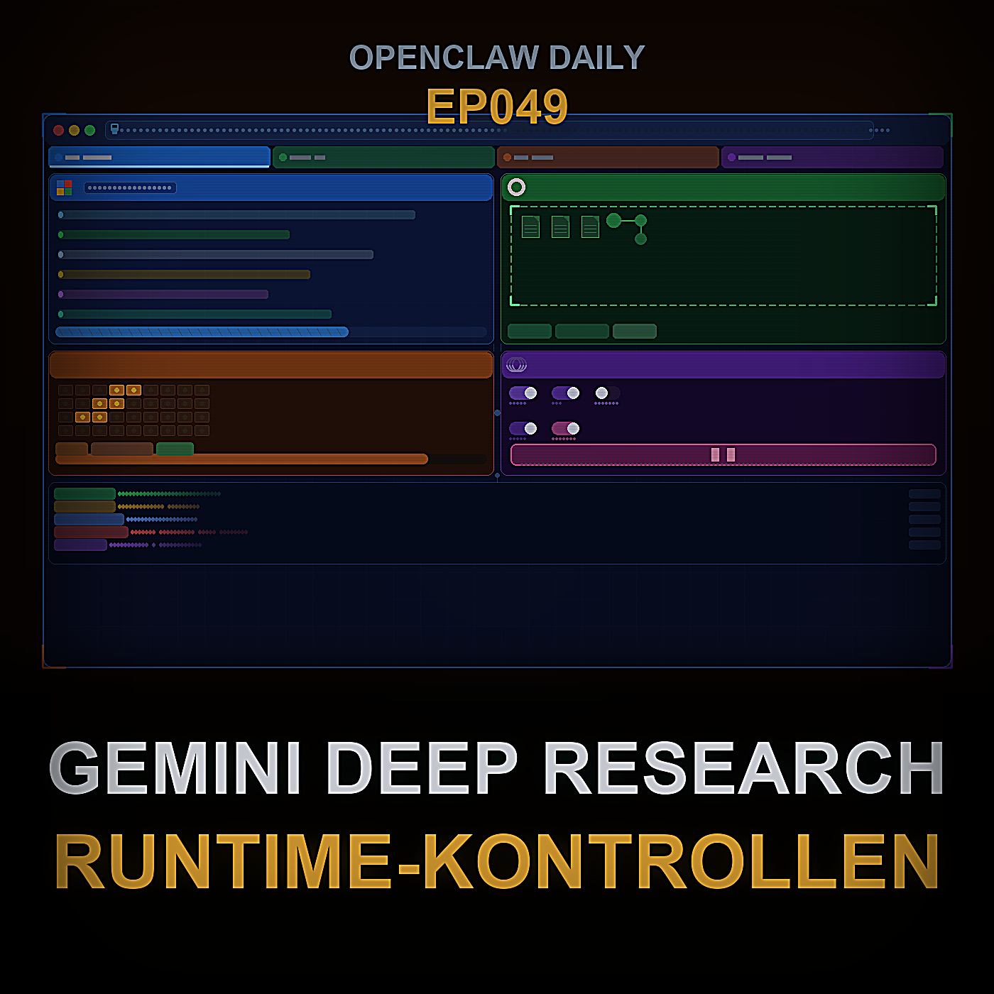Gemini Deep Research, Agents-SDK-Sandbox-Grenzen, vLLM-Kernel-Fixes und Strands-Runtime-Kontrollen — Episode 49 cover art