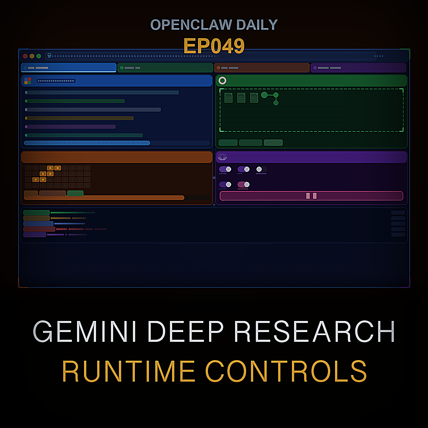 Gemini Deep Research, Agents SDK Sandbox सीमाएँ, vLLM Kernel Fixes और Strands Runtime Controls — Episode 49 cover art
