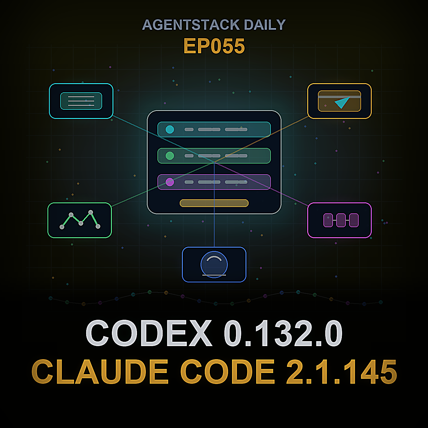 Codex 0.132.0, Claude Code 2.1.145, Gemini Managed Agents und WebMCP — Episode 55 cover art