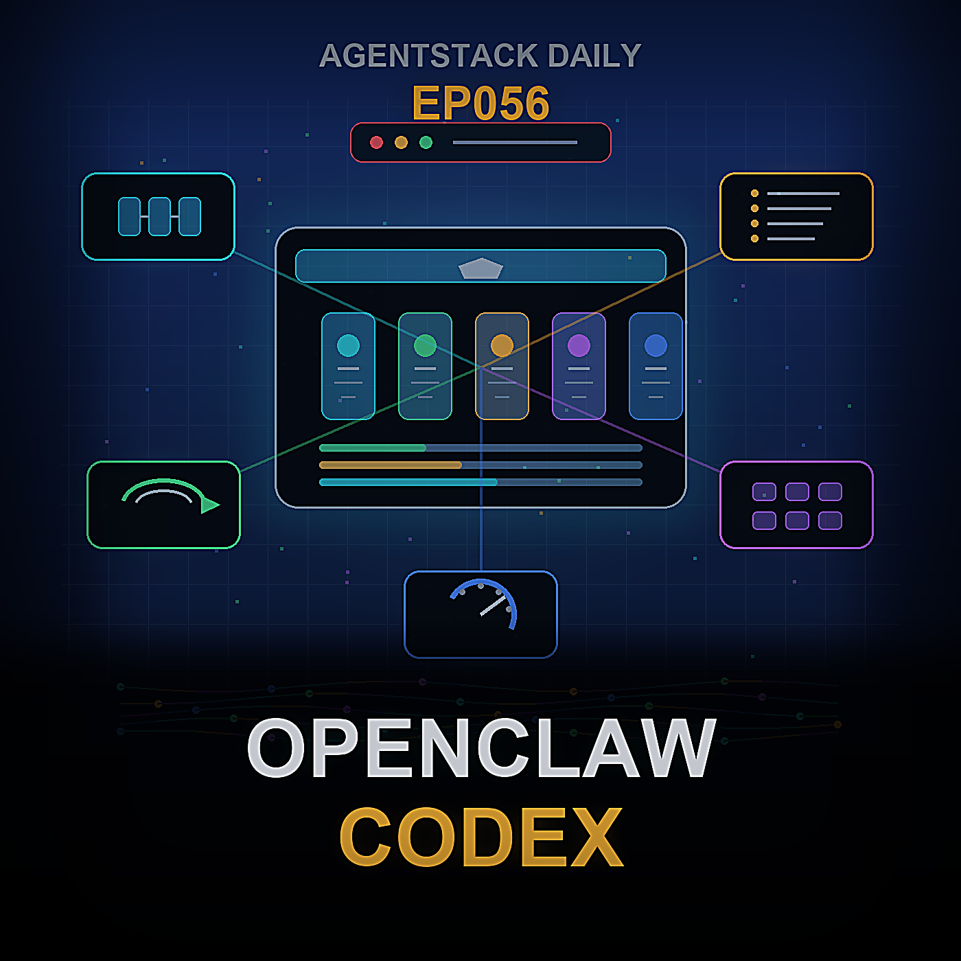 OpenClaw, Codex, Claude Code, Hermes, Appshots, Túneles MCP y Noticias de Agentes — Episode 56 cover art
