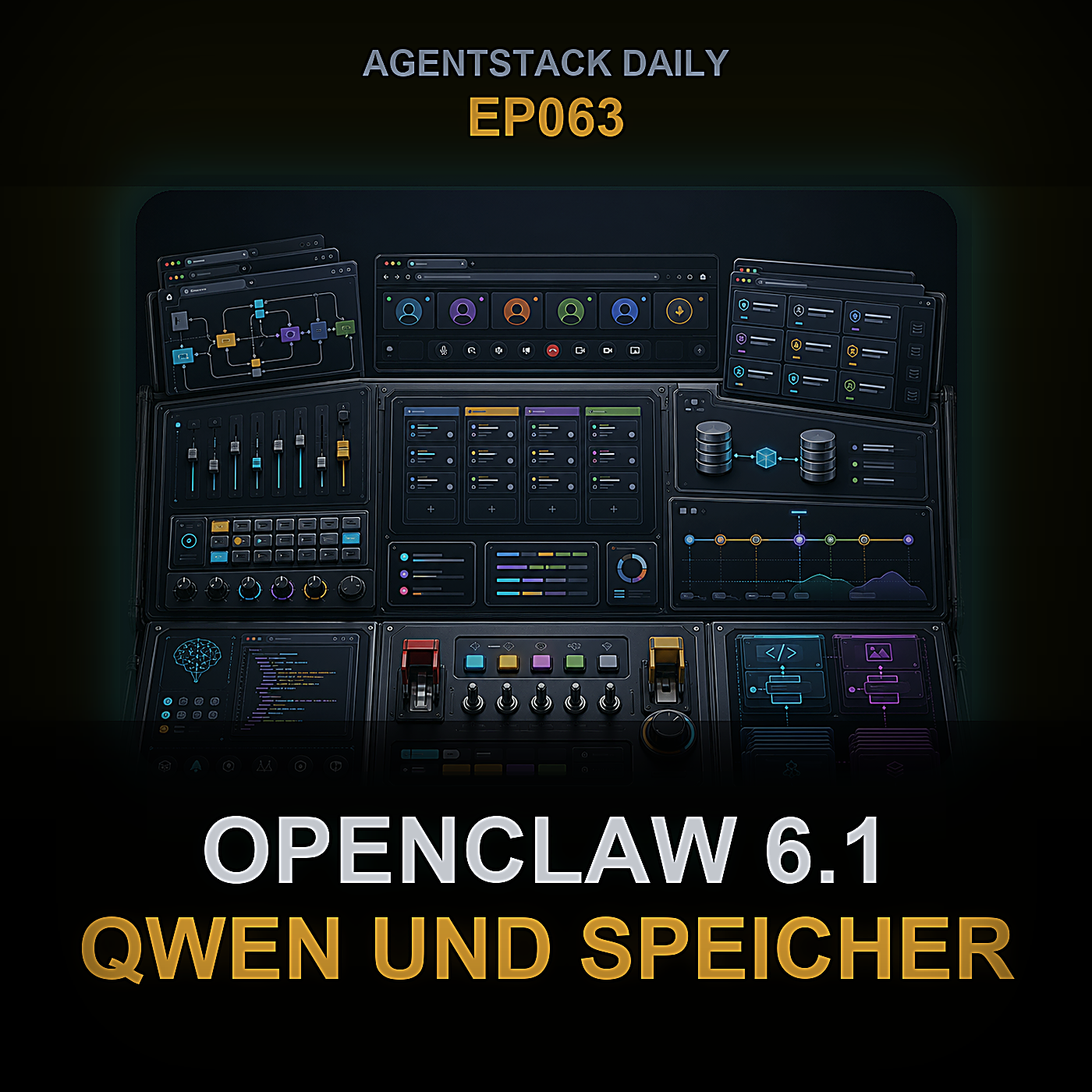 OpenClaw 2026.6.1, Claude Code 2.1.162, Qwen 3.7 und Agenten-Speicherinfrastruktur — Episode 63 cover art