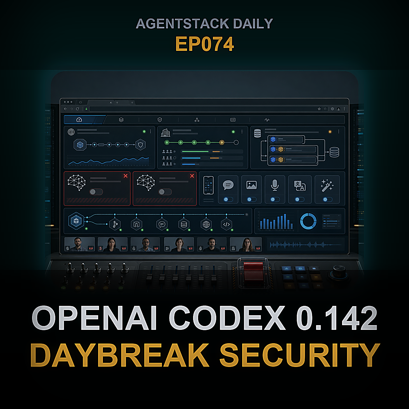 OpenAI Codex 0.142 Estável, Suite de Segurança Daybreak, Samsung Lança Codex, Nex-N2-Pro, Reflection AI x SpaceX — Episode 74 cover art