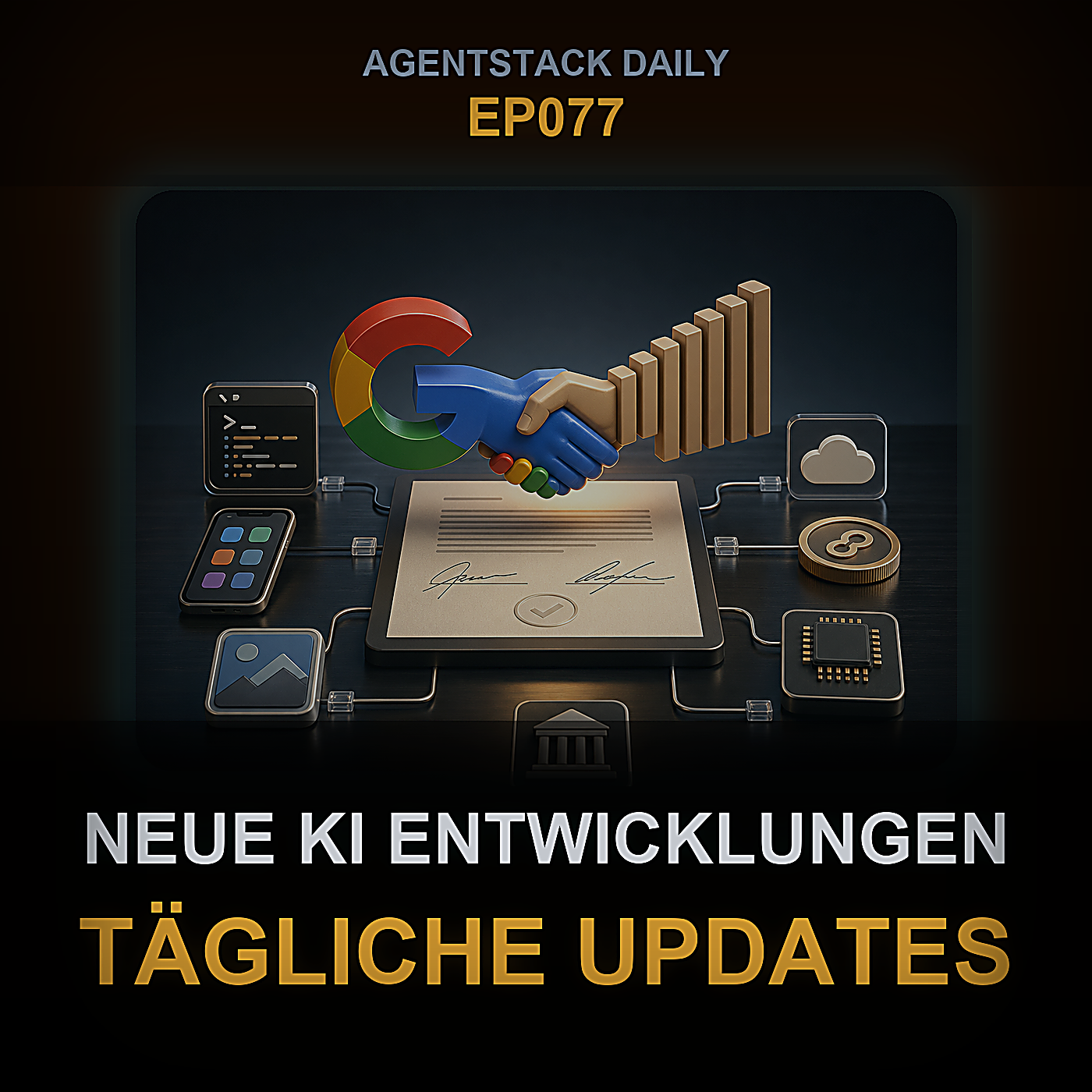 Claude Code 2.1.185, Cursor Mobile für Coding-Agenten, Gemini-Bild wird kostenlos — Episode 77 cover art