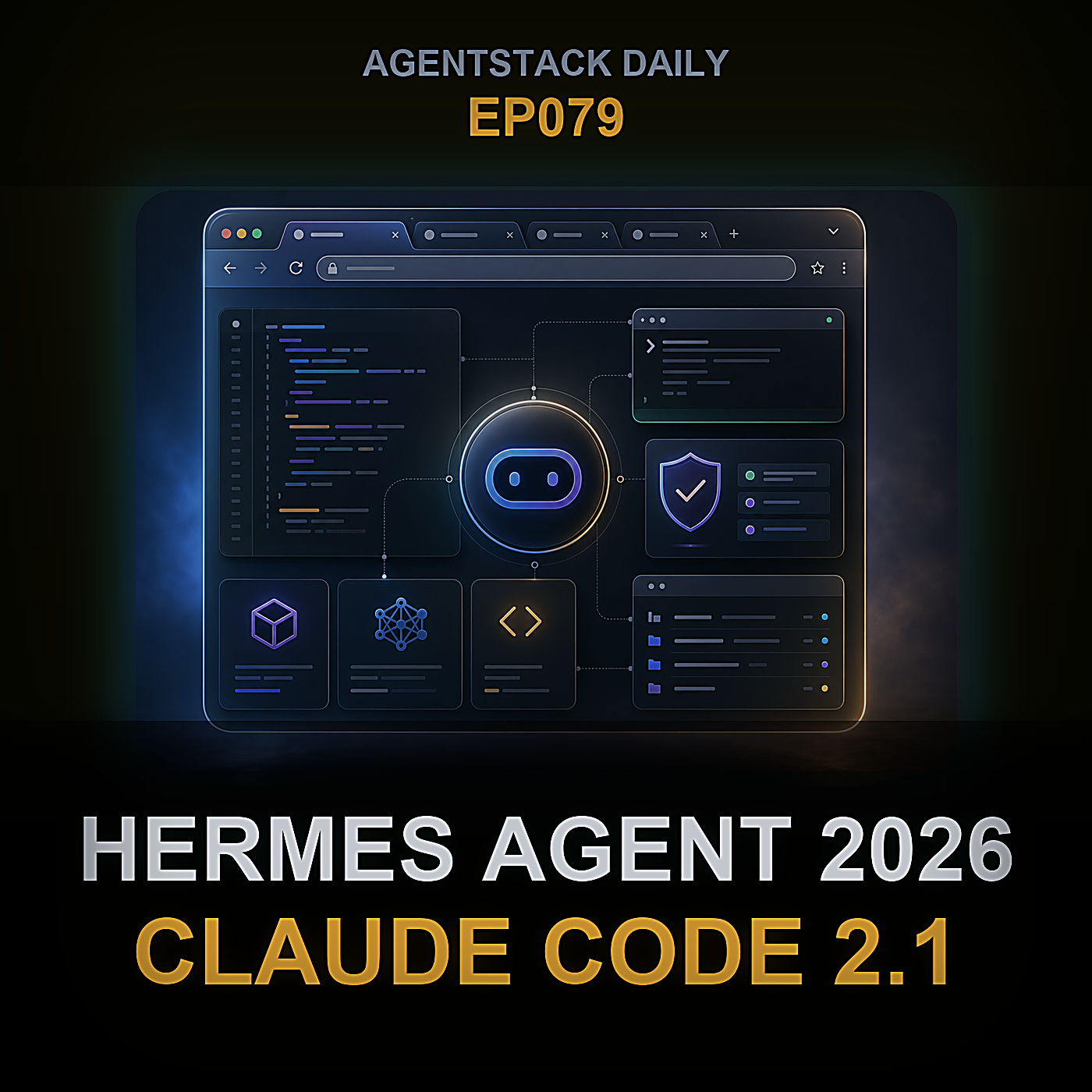 Hermes Agent 2026.7.1 e Claude Code 2.1.193 Lançados; Kimi K2.7 Chega ao Copilot — Episode 79 cover art