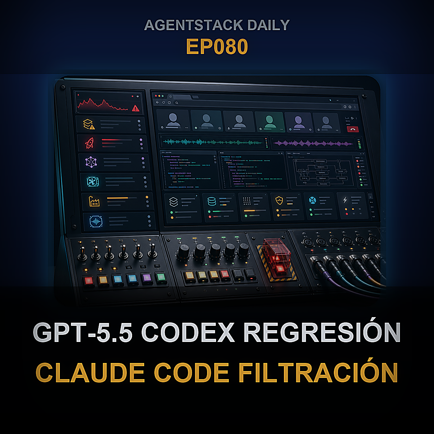 GPT-5.5 Codex Fallo de Razonamiento, Fuga de Caché en Claude Code, Mistral 1.5 Llega — Episode 80 cover art