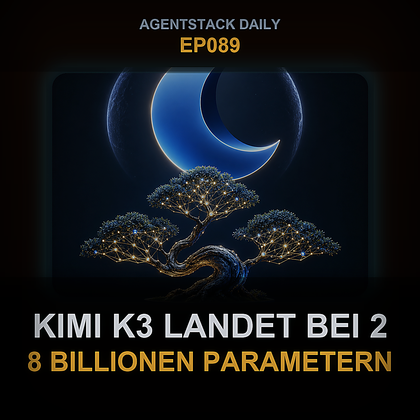 Kimi K3 landet bei 2,8 Billionen Parametern, Preis schmerzt — Episode 89 cover art