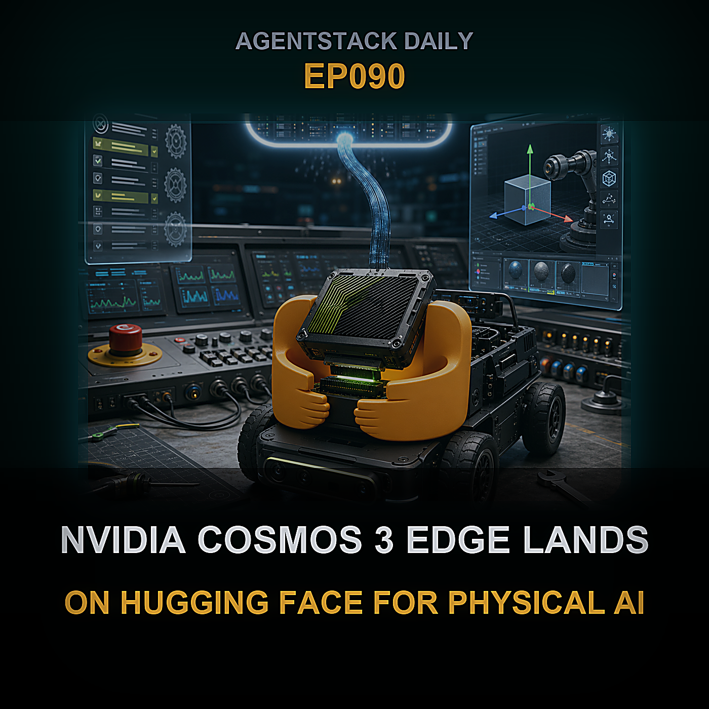 NVIDIA Cosmos 3 Edge Lands on Hugging Face for Physical AI — Episode 90 cover art