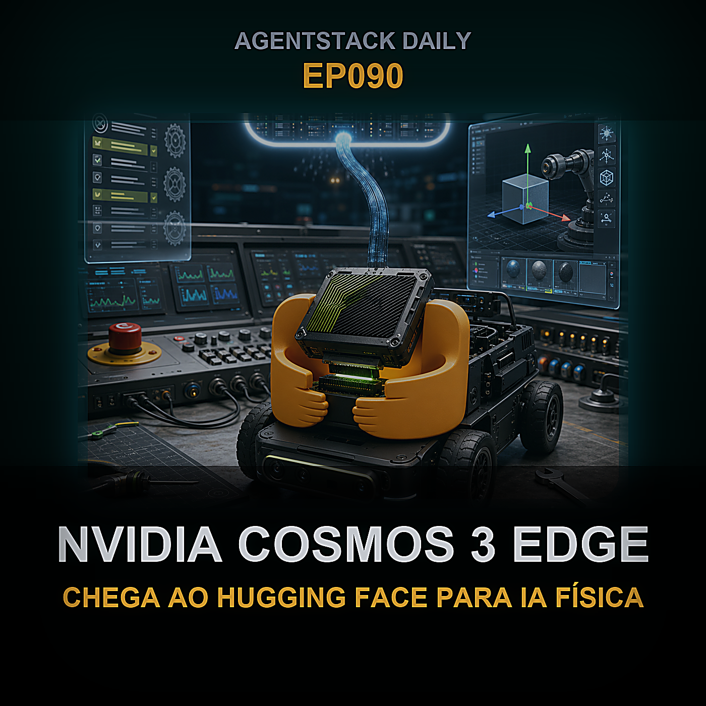 NVIDIA Cosmos 3 Edge Chega ao Hugging Face para IA Física — Episode 90 cover art