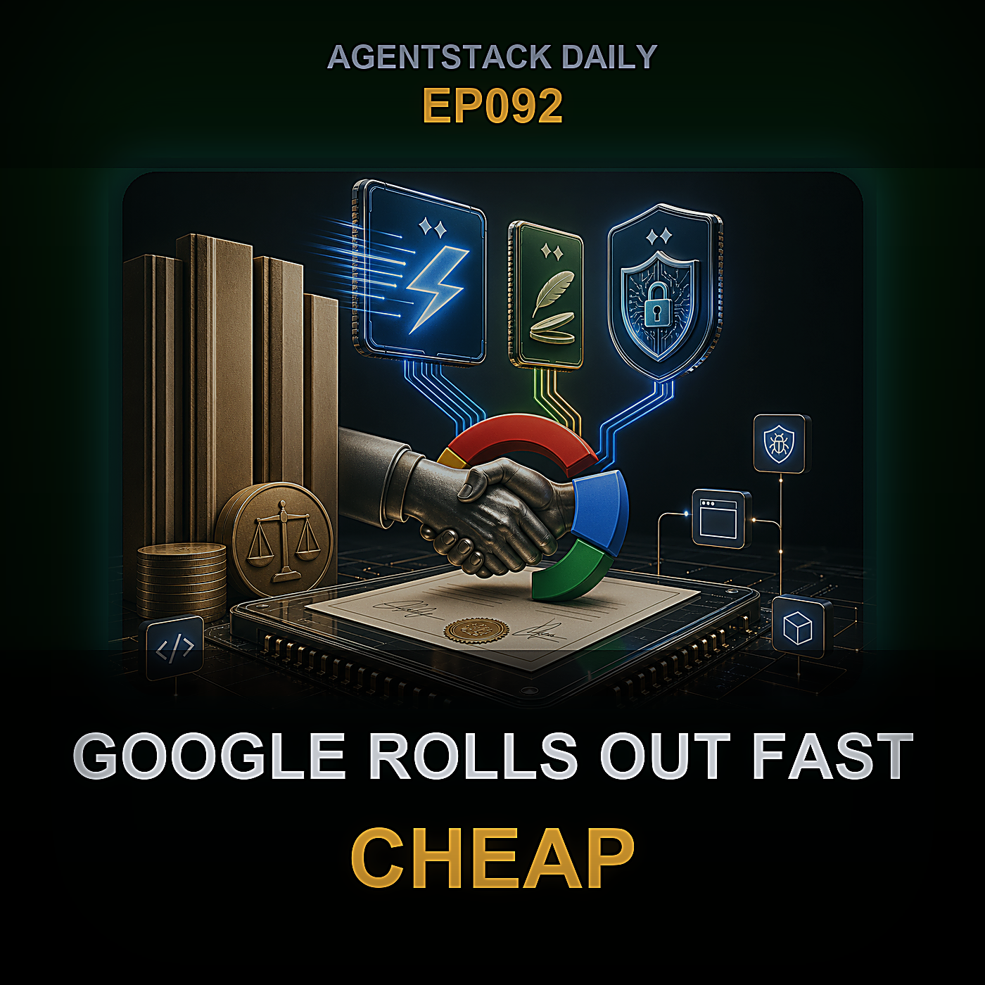 Google Rolls Out Fast, Cheap, and Security-Focused Gemini Tiers — Episode 92 cover art
