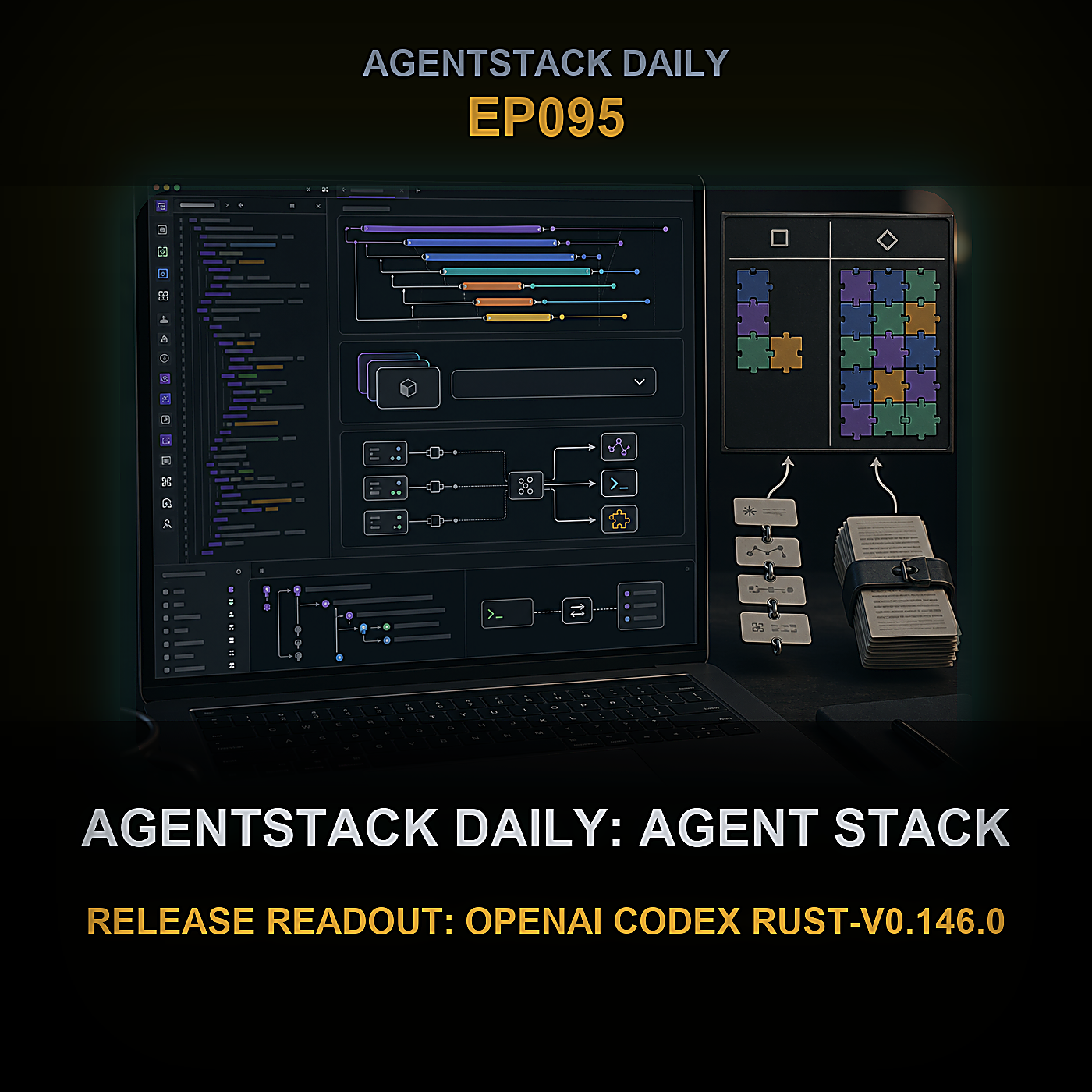 AgentStack Diario: Lectura de Lanzamiento de Agent Stack: OpenAI Codex rust-v0.146.0 — Episode 95 cover art