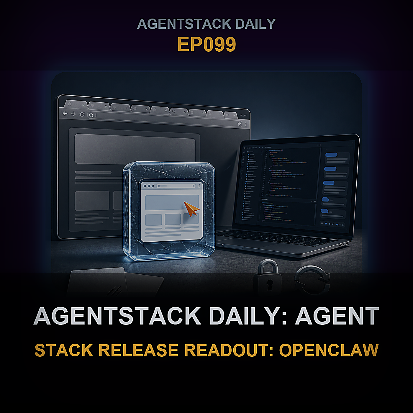 AgentStack Daily: Agent Stack Release Readout: OpenClaw v2026.6.34, v2026.6.33 — Episode 99 cover art