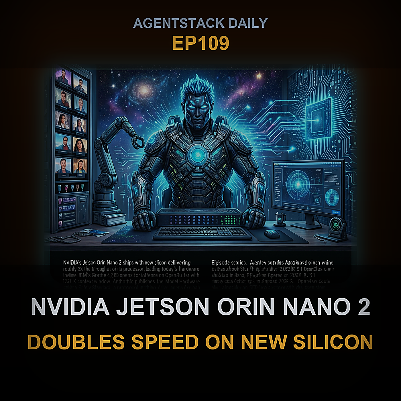 NVIDIA Jetson Orin Nano 2 Doubles Speed on New Silicon — Episode 109 cover art