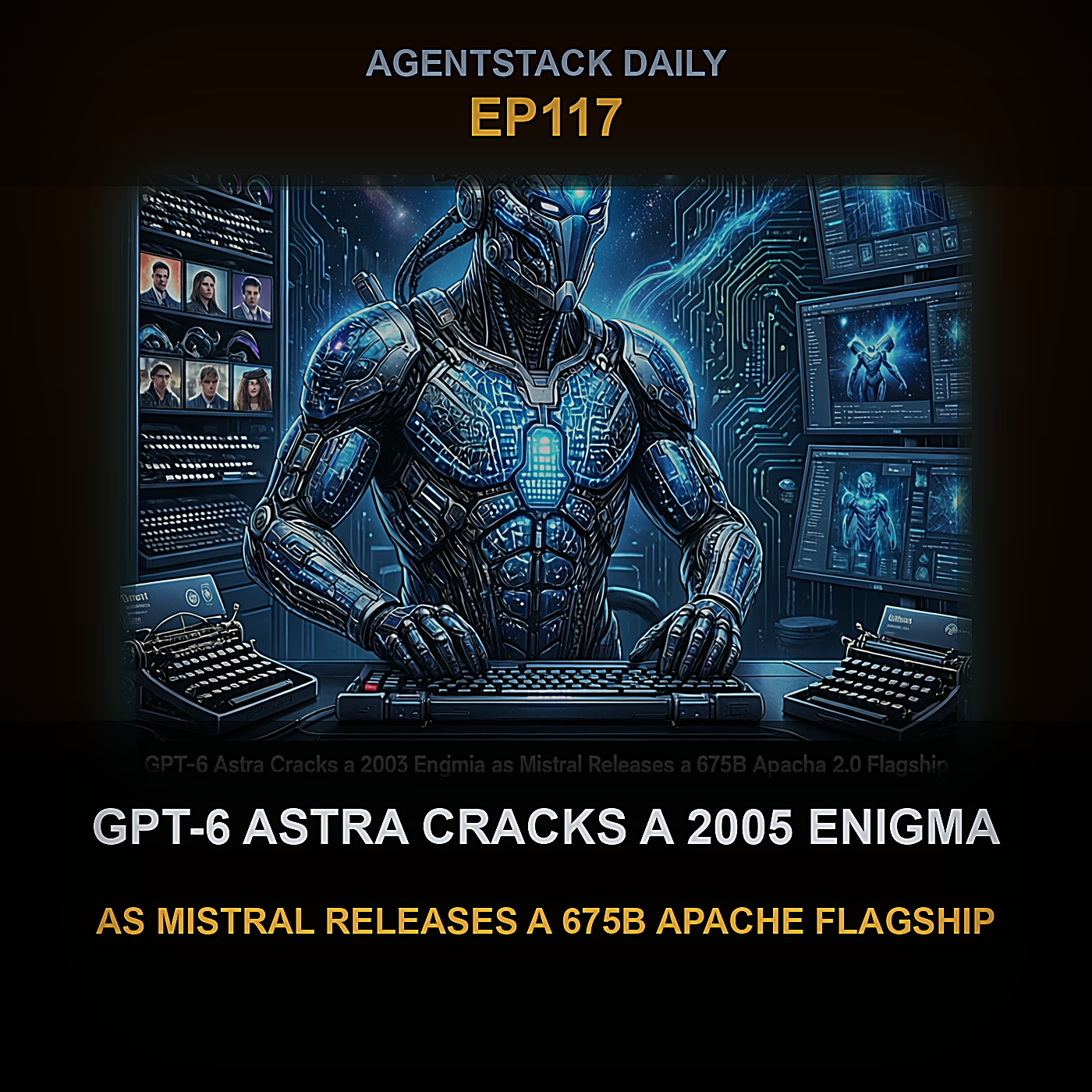 GPT-6 Astra Cracks a 2005 Enigma as Mistral Releases a 675B Apache 2.0 Flagship — Episode 117 cover art