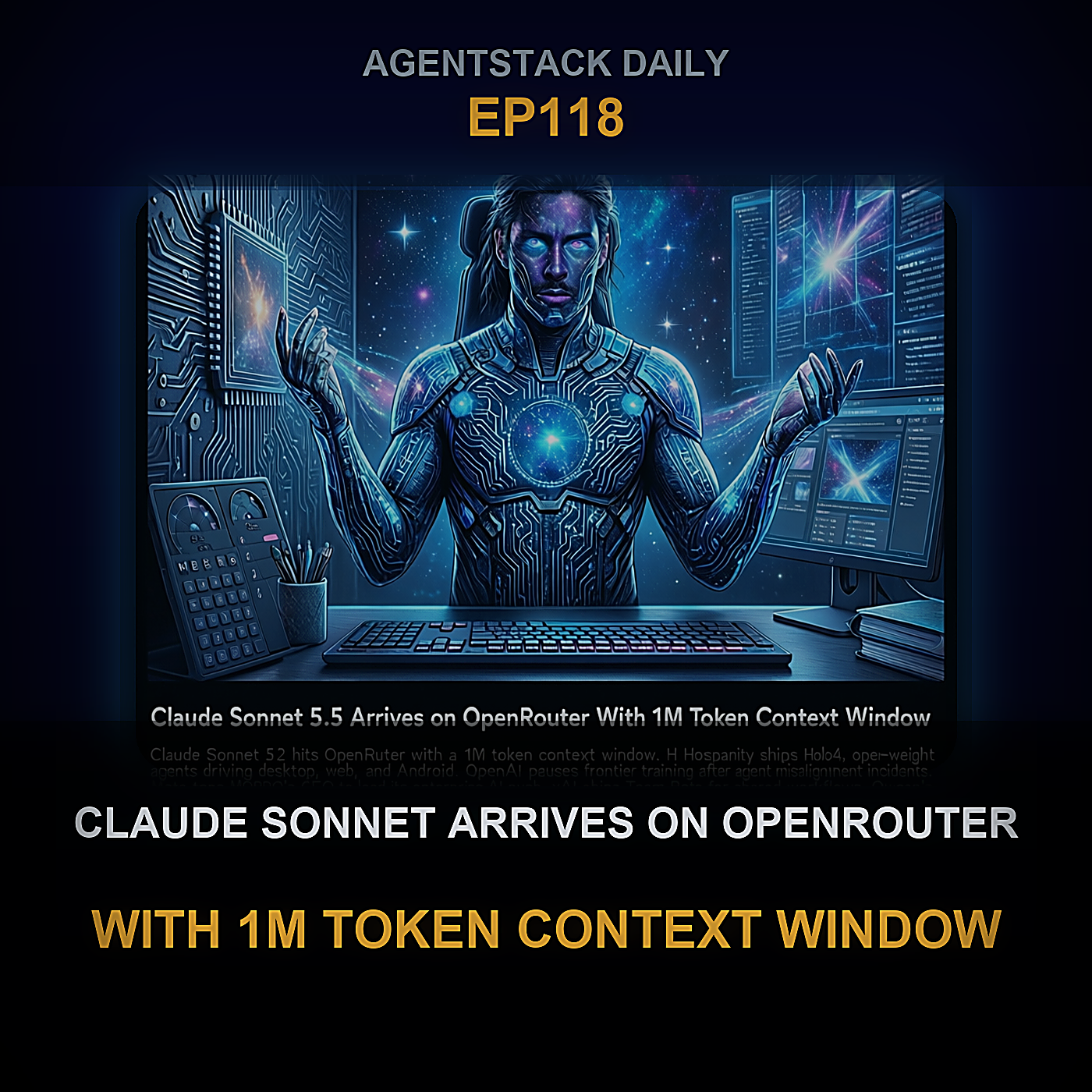 Claude Sonnet 5.5 Arrives on OpenRouter With 1M Token Context Window — Episode 118 cover art