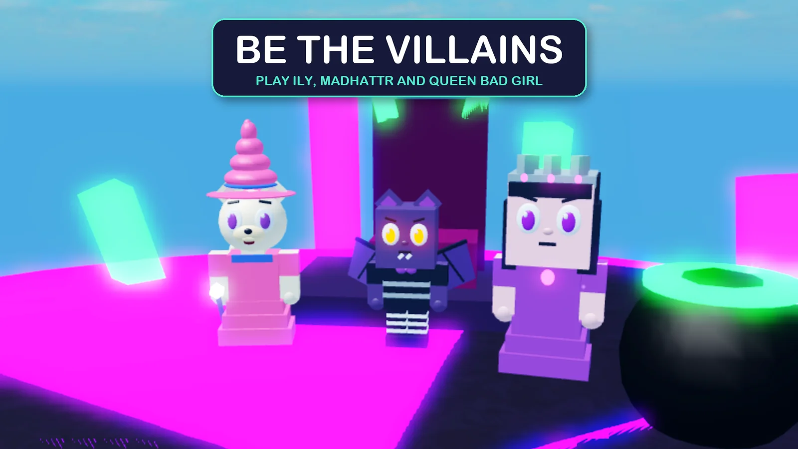 The Wild Rebellion villains in their lair